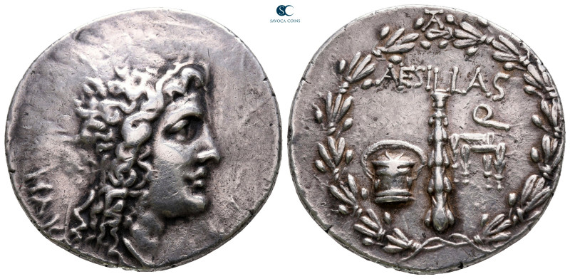 Macedon. As Roman Province. Thessalonika. Aesillas, quaestor 95-70 BC. 
Tetradr...