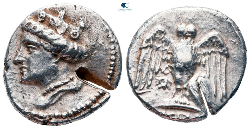 Pontos. Amisos (as Peiraieos) circa 435-370 BC. 
Siglos AR

19 mm, 5,69 g

...