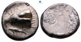Paphlagonia. Sinope circa 490-425 BC. Drachm AR