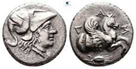Mysia. Lampsakos circa 350-300 BC. Tetrobol AR