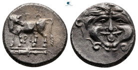 Mysia. Parion circa 400-300 BC. Hemidrachm AR