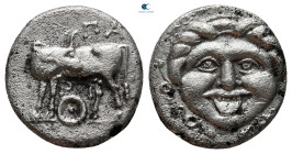 Mysia. Parion circa 400-300 BC. Hemidrachm AR