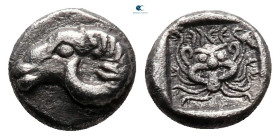 Troas. Gargara circa 460 BC. Obol AR