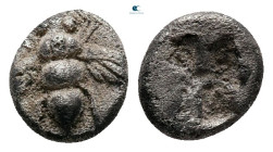 Ionia. Ephesos  circa 550-500 BC. Hemiobol AR