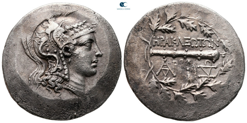 Ionia. Herakleia ad Latmon circa 150-142 BC. 
Tetradrachm AR

33 mm, 15,82 g...