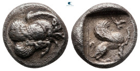 Ionia. Klazomenai  circa 500-400 BC. Drachm AR