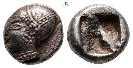 Ionia. Phokaia  circa 521-478 BC. Diobol AR