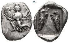 Caria. Kaunos  circa 450-430 BC. Stater AR
