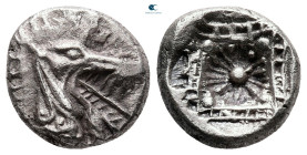 Caria. Kindya  circa 510-480 BC. Tetrobol AR