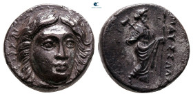 Satraps of Caria. Maussollos 377-352 BC. Drachm AR