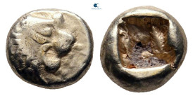 Kings of Lydia. Sardeis. Time of Alyattes to Kroisos 620-539 BC. Hemihekte - 1/12 Stater EL