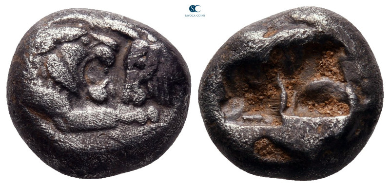 Kings of Lydia. Sardeis. Kroisos 560-546 BC. 
Siglos AR

14 mm, 5,20 g

Con...