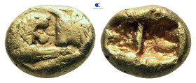 Kings of Lydia. Sardeis. Kroisos 560-546 BC. 1/6 Stater AV