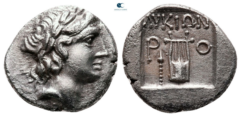 Lycia. Lycian League. Rhodiapolis circa 167-81 BC. 
Drachm AR

14 mm, 2,54 g...