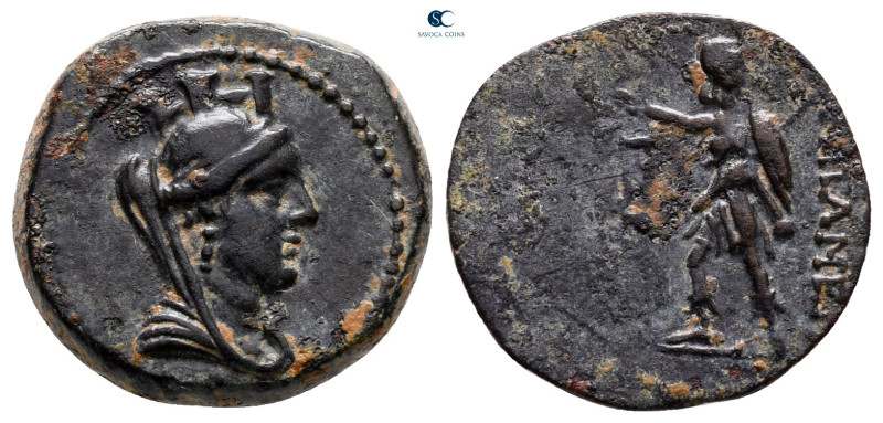 Seleucis and Pieria. Apameia circa 150-49 BC. Dated SE 263=BC 150/4
Bronze Æ
...