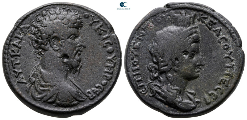 Galatia. Pessinos. Lucius Verus AD 161-169. 
Bronze Æ

32 mm, 22,32 g

ΑΥΤ ...