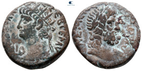 Egypt. Alexandria. Nero AD 54-68. Dated RY 14=AD 67/8. Billon-Tetradrachm