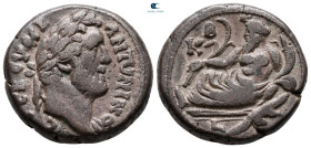 Egypt. Alexandria. Antoninus Pius AD 138-161. Dated RY 22=AD 158/9. Billon-Tetradrachm