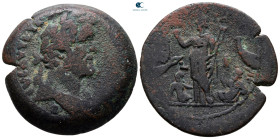Egypt. Alexandria. Antoninus Pius AD 138-161. Dated RY 18=AD 154/5. Drachm Æ