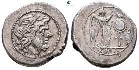Anonymous after 211 BC. Rome. Victoriatus AR
