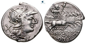 L. Trebanius AD 135. Rome. Denarius AR