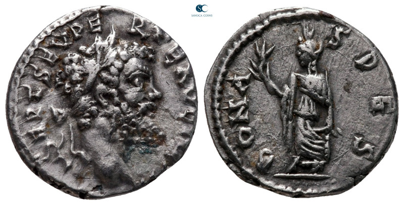 Septimius Severus AD 193-211. Laodicea ad Mare
Denarius AR

17 mm, 2,31 g

...