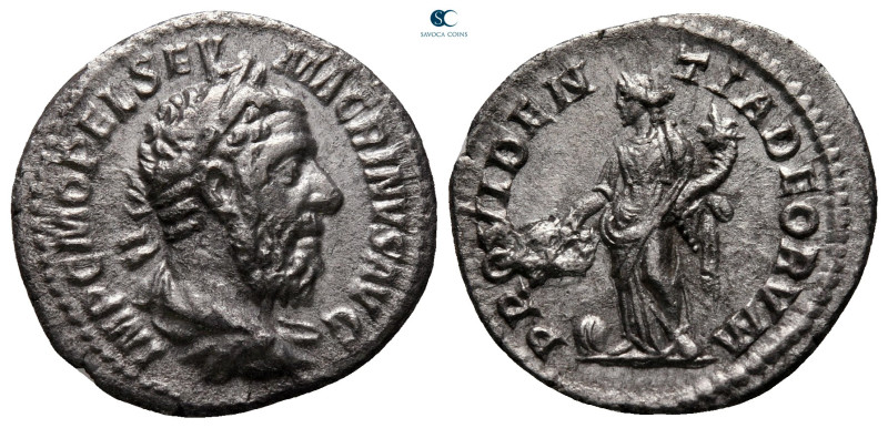 Macrinus AD 217-218. Rome
Denarius AR

20 mm, 2,96 g

IMP C M OPEL SEV MACR...