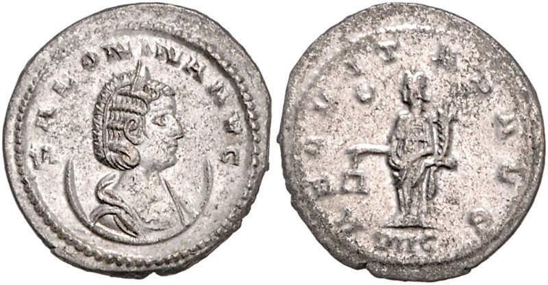 RÖMISCHES REICH, Salonina, Gemahlin des Gallienus, +268, AE Antoninian (267), VI...