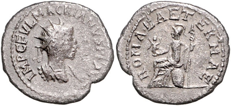 RÖMISCHES REICH, Macrianus Junior, 260-261, Bil.-Antoninian, Antiochia. Büste r....