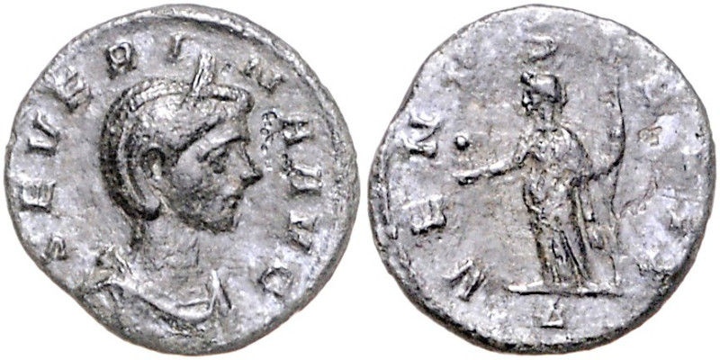 RÖMISCHES REICH, Severina, Gemahlin des Aurelian, +275, AE Denar, Rom. Diad. und...