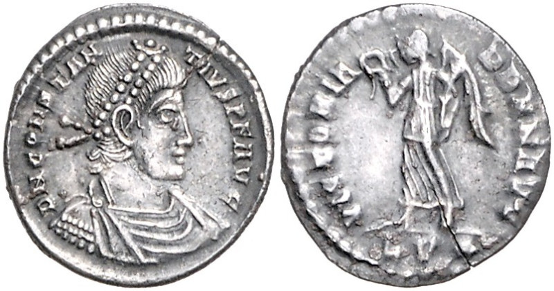 RÖMISCHES REICH, Constantius II., 337-361, AR Siliqua (360-361), LUG =Lugdunum. ...