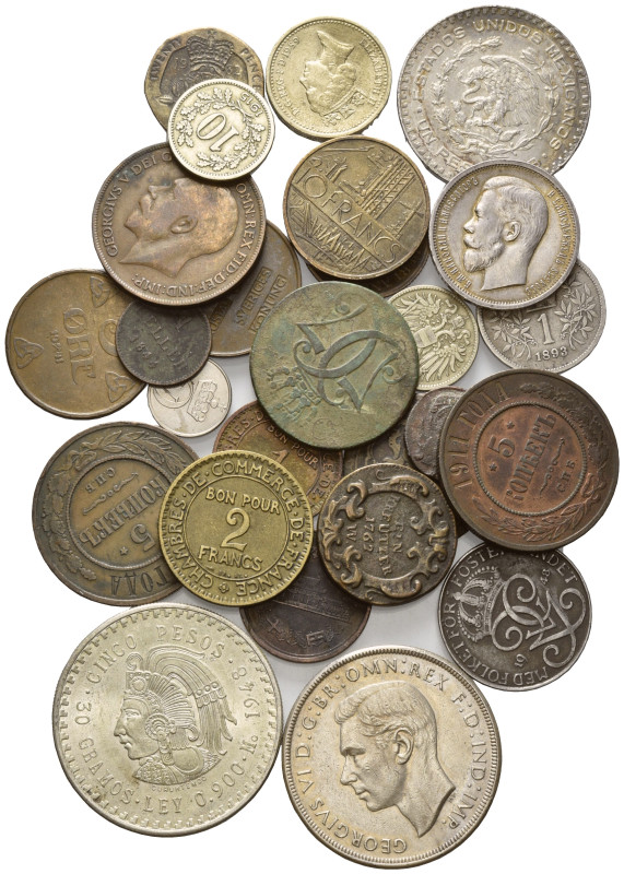 AAAAAAAAA, Alle Welt, Lot mit SPANIEN 4 Maravedis 1598 (s/ss), RUSSLAND 50 Kop.1...