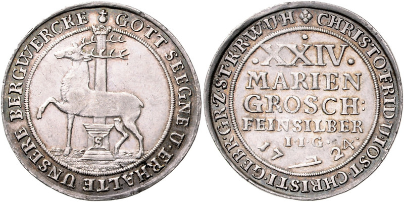 STOLBERG-STOLBERG, Christoph Friedrich und Jost Christian, 1704-1738, XXIV Marie...