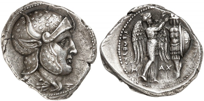 COINS OF THE GREEK WORLD. SELEUCID KINGDOM. Seleucos I Nicator, 312-280. Tetradr...