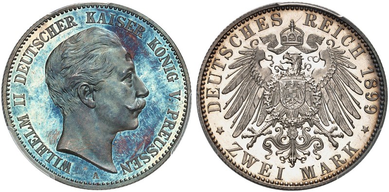 DEUTSCHLAND. Deutsche Reichsmünzen. Preussen, Königreich. Wilhelm II. 1888-1918....