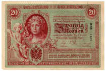 ÖSTERREICH, Oesterreichisch-Ungarische Bank, 20 Kronen 31.03.1900.
III
Pick 5
