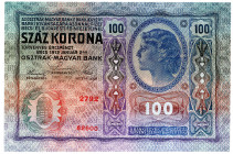 ÖSTERREICH, Oesterreichisch-Ungarische Bank, 100 Kronen 1920. Ausgegeben nach dem 4.Oktober 1920.
I
Pick 47