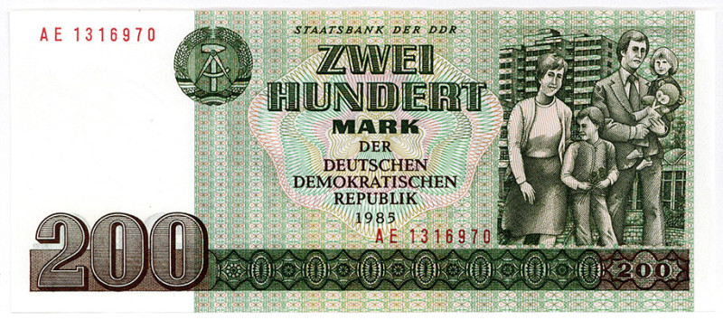 DEUTSCHE DEMOKRATISCHE REPUBLIK, 1948-1989, Ausgaben der Staatsbank der DDR, 197...