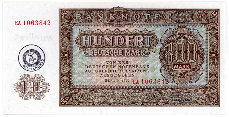 DEUTSCHE DEMOKRATISCHE REPUBLIK, 1948-1989, Militärgeld der Nationalen Volksarme...