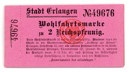 DOKUMENTE, Stadt Erlangen. Komplettes Heft? 24x 2 Reichspfennig.
I