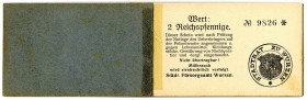 DOKUMENTE, Führsorgeamt Wurzen. Heft 19x 2 Pfennig. Deckblatt lose, sonst gute Erhaltung.