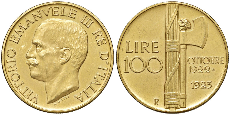 Vittorio Emanuele III (1900-1946) 100 Lire 1923 - Nomisma 1051 AU R
SPL/SPL+