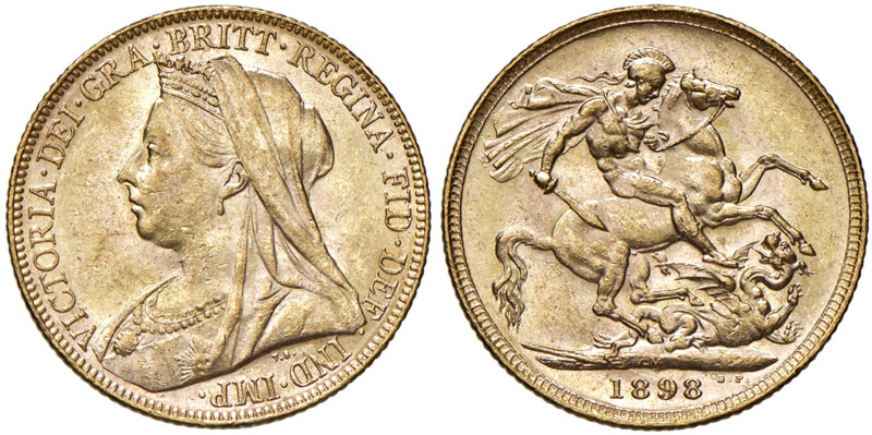 AUSTRALIA Vittoria (1837-1901) Sterlina 1898 M - S.3875 AU (g 8,01)
M.di SPL