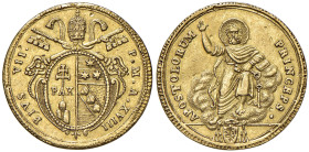 Pio VII (1800-1823) Doppia an. XVIII - Nomisma 236 AU (g 5,43) R
BB-SPL