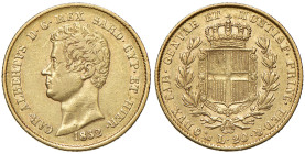 Carlo Alberto (1831-1849) 20 Lire 1832 Genova - Nomisma 639 AU R
qBB