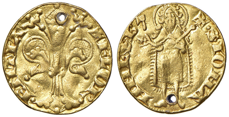 FIRENZE Repubblica (1189-1532) Fiorino VII serie (1315-1325) - MIR 7/27 AU (g 3,...