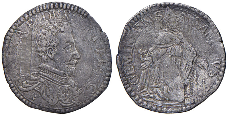 MODENA Cesare d'Este (1597-1628) Giorgino - MIR 697 MI (g 2,56) NC
BB