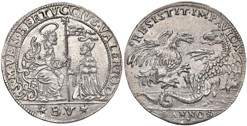 VENEZIA Bertucci Valier (1656-1658) Osella an. II (1657) - Pao. 140 AG (g 9,72) ...