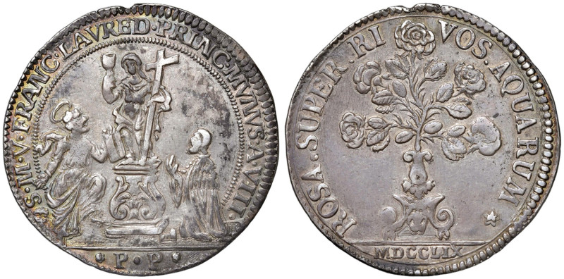 VENEZIA Francesco Loredan (1752-1762) Osella 1759 an. VIII - Pa. 442 AG (g 9,65)...