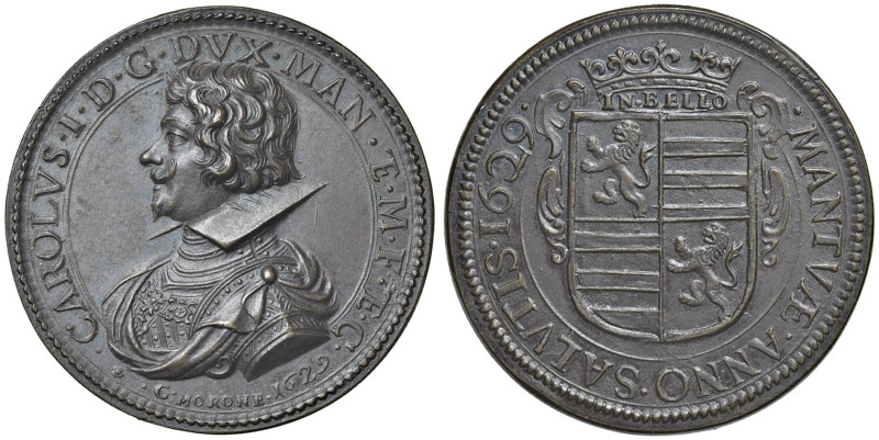 MANTOVA Carlo I - Medaglia 1626 - Opus: G. Morone CU (g 29,38 - Diam. 39 mm) RRR...